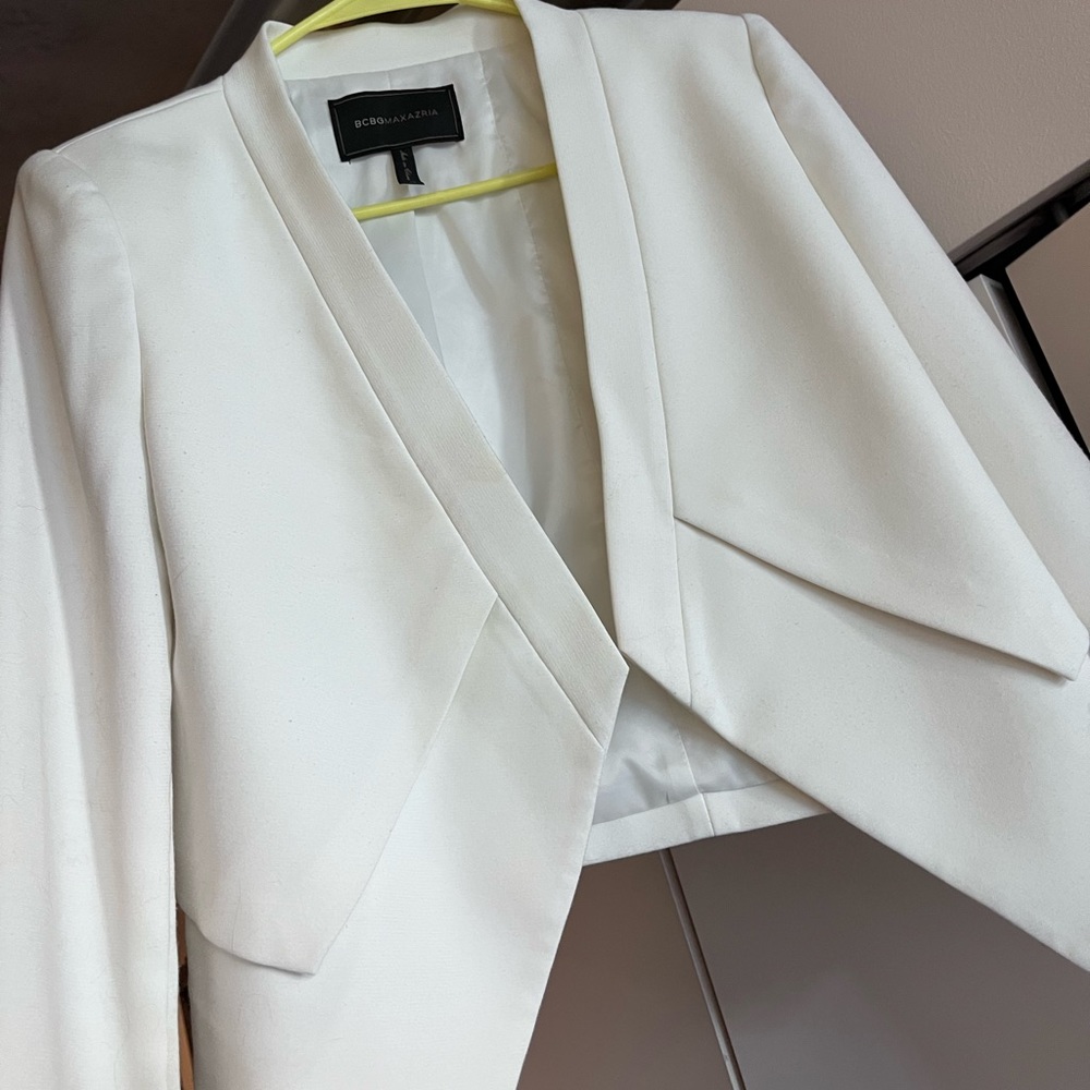 BCBG Cream Blazer
